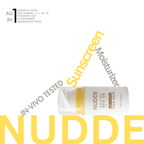 NUDDE Perfumed Sunscreen SPF 50 PA++++ with Niacinamide, Hyaluronic Acid | Lightweight | Non-greasy | UV Protection | Refreshing fragrance | No white cast | Suitable for All Skin Types